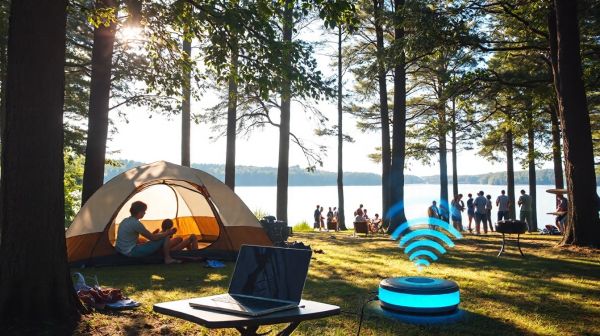 Guide pratique pour optimiser le wifi au camping et satisfaire les vacanciers
